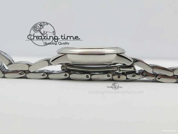 0310 De Ville 27mm Ladies MK 1:1 Best Edition White MOP Diamond Markers On SS Bracelet Ronda Quartz MoistureWicking 8190